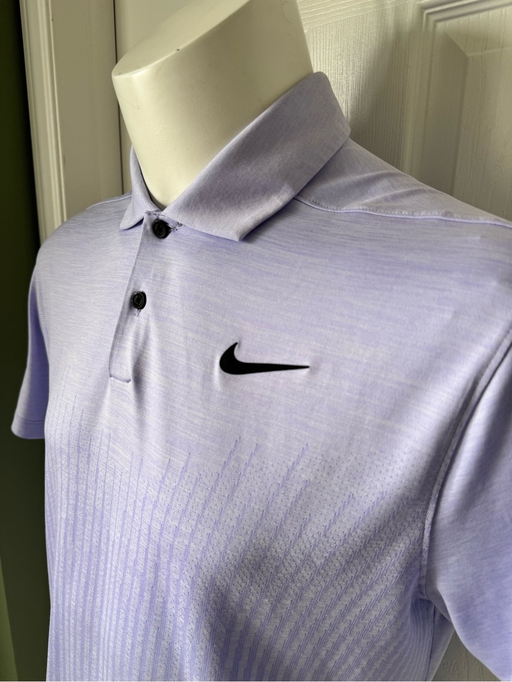 Mens Nike Dri-Fit Advantage Short Sleeve Golf Polo Shirt Size Medium - Picture 2 of 9